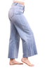 The Kayla High-Rise Tummy Control Cropped Wide Leg Jeans