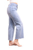 The Annie High-Rise Tummy Control Cropped Raw Hem Wide Leg Jeans