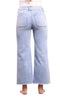 The Annie High-Rise Tummy Control Cropped Raw Hem Wide Leg Jeans