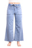 The May High-Rise Elastic Waist Wide Leg Jeans