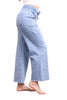The May High-Rise Elastic Waist Wide Leg Jeans
