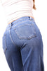 The Lila High-Rise Tummy Control Wide Leg Angled Seam Jeans - Three Inseams *FINAL SALE*