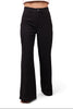 The Rae High-Rise Tummy Control Wide Leg Jeans - Three Inseams (Dark Charcoal)