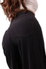 The Rae High-Rise Tummy Control Wide Leg Jeans - Three Inseams (Dark Charcoal)