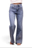 The Tilly High-Rise Tummy Control Relaxed Flare Denim - Three Inseams