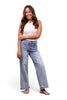 The Becky Mid-Rise Tummy Control Straight Leg Jeans