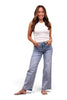 The Becky Mid-Rise Tummy Control Straight Leg Jeans