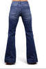 The Georgia Mid-Rise Tummy Control Vintage Blue Bootcut Jeans