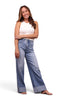 The Tarin High-Rise Tummy Control Cuffed Wide Leg Jeans - Three Inseams