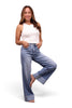 The Tarin High-Rise Tummy Control Cuffed Wide Leg Jeans - Three Inseams