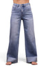 The Tarin High-Rise Tummy Control Cuffed Wide Leg Jeans - Three Inseams
