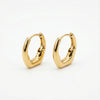 Sculpted Huggie Earrings