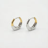 Sculpted Huggie Earrings