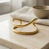 Double-Row Cuff Bracelet in Gold