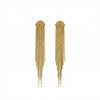 Tassel Drop Earrings in Gold
