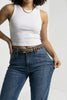 The Rachel by Lovervet High-Rise Tummy Control Bootcut Denim Three Lengths