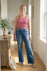 The Shelby by Ava Lane High-Rise Wide Leg Tummy Control Denim Three Lengths