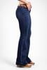Mid-Rise Tummy Control Flare - Three Inseams (Blue)