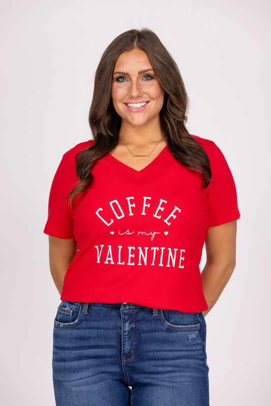 My Valentine V-Neck T-Shirt *Final Sale*