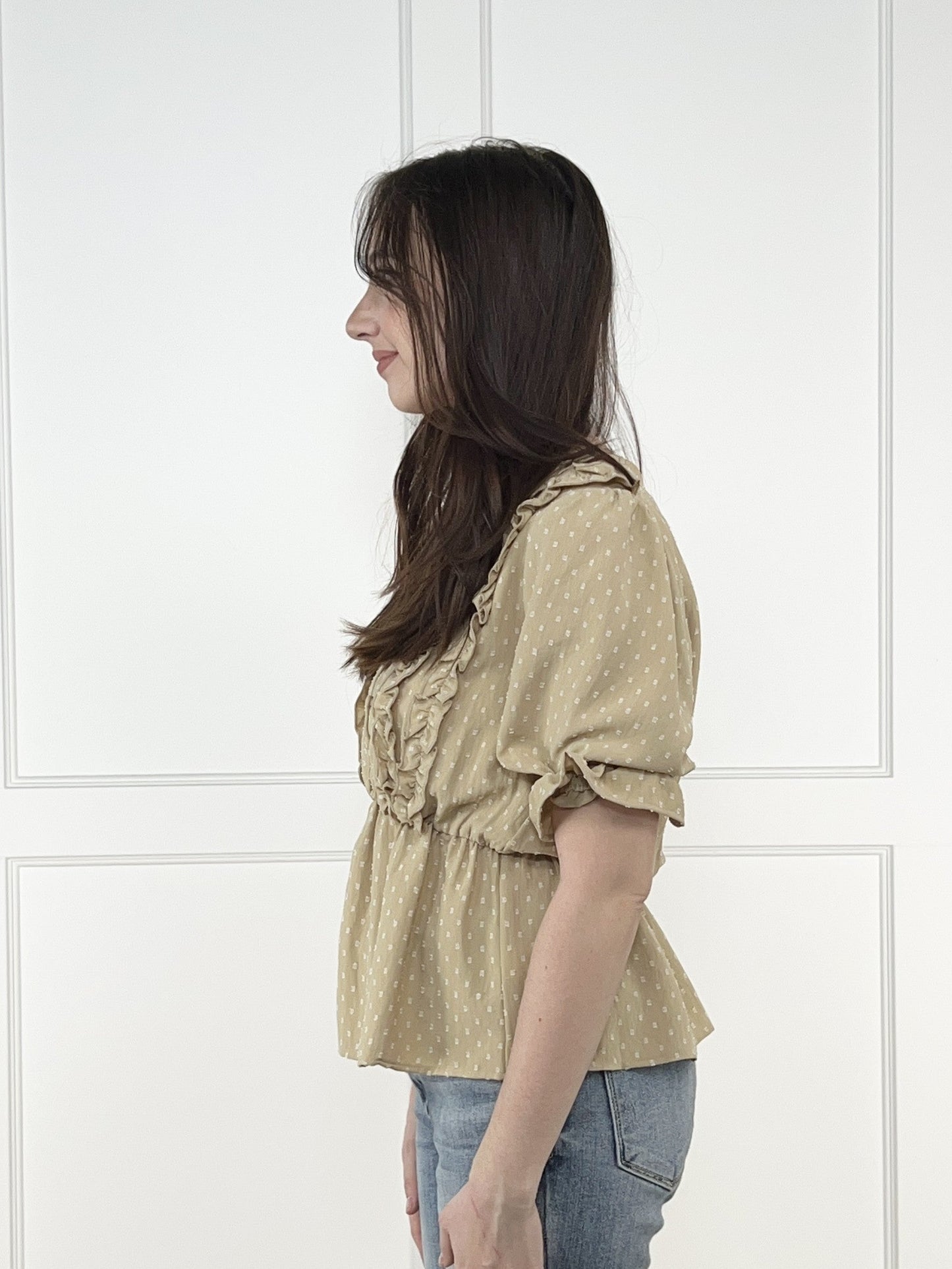 Lined With Ruffles Top