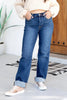 Judy Blue It's The Magic High-Rise Straight Leg Dad Denim