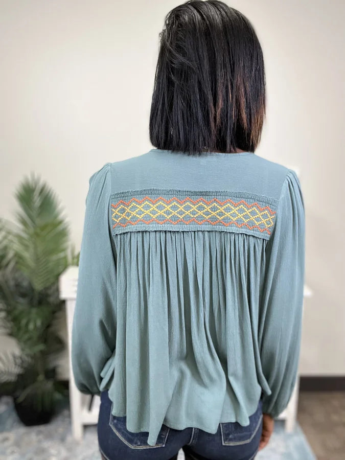 Beautiful And Free Long Sleeve Top