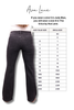 The Erica Mid-Rise Bootcut Tummy Control Jeans - Three Inseams (Charcoal)