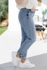 Come and Go from Judy Blue: Mid-Rise Boyfriend Denim