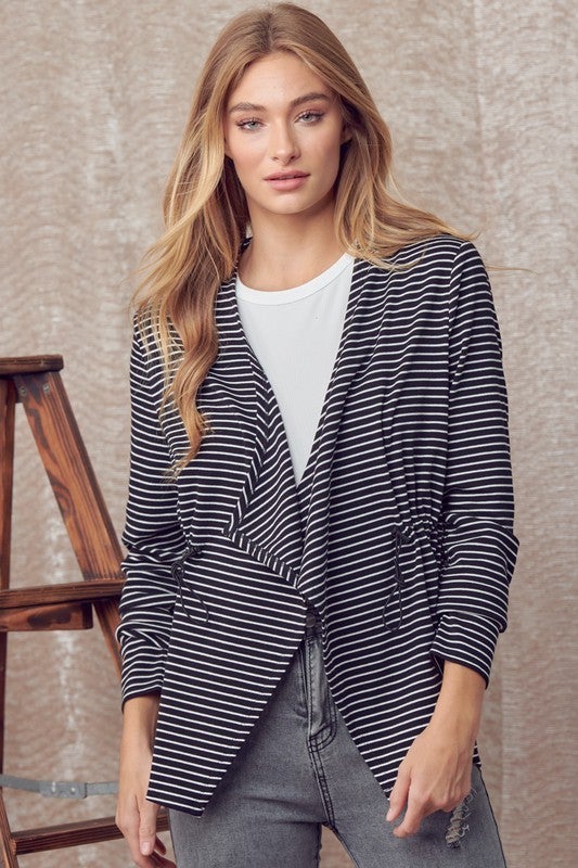 Stripe Up Cardigan