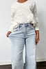 The Prim from Risen: High-Rise Tummy Control Ankle Wide Leg Palazzo Denim