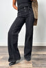 The Vaughn from Risen: Mid-Rise Front Seam Wide Leg Denim