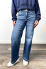 The Zane from Risen: High-Rise Tummy Control Released Hem Ankle Wide Leg Denim