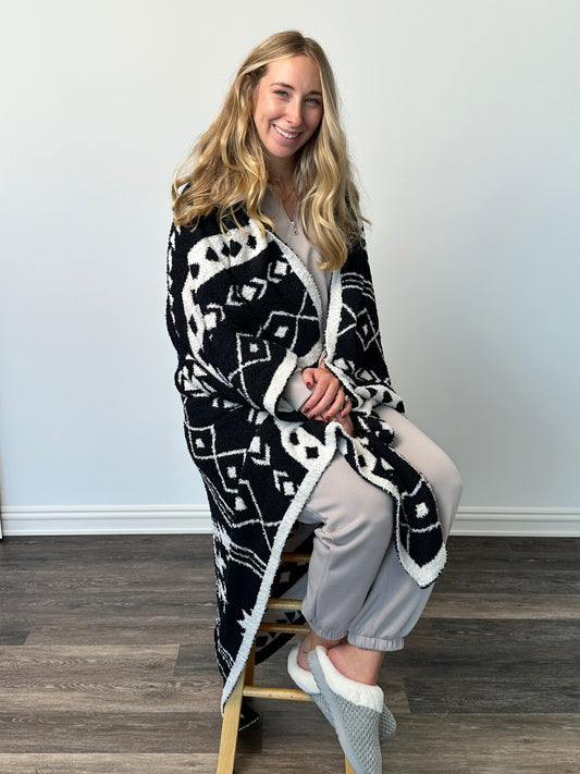 ALB Custom Aztec Print Blanket