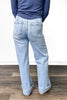 The Alanna from Lovervet: High-Rise Drawstring Wide Leg Denim