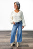 The Dorothy from Lovervet: High-Rise Crop Wide Leg Denim