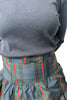 Women's Plaid Tiered Ruffle Skirt