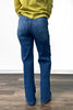 The Astrid from Risen: High-Rise Wide Leg Belted Denim
