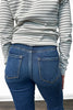 The Debbie from Risen: High-Rise Tummy Control 4-Way Stretch Flare Denim