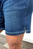 The Marlo by Ava Lane: High-Rise Tummy Control Denim Shorts