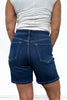 The Marlo by Ava Lane: High-Rise Tummy Control Denim Shorts