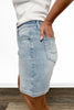 The Jovie by Ava Lane: High-Rise Tummy Control Denim Shorts