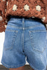 The Zora by Ava Lane: *Two Lengths* Mid To High-Rise Tummy Control Denim Shorts