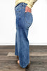 The Scarlet by Ava Lane: *Three Lengths* High-Rise Tummy Control Wide Leg Denim
