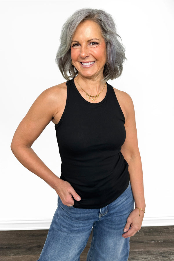 ALB Custom Women's Layering Built in Bra Tank Top