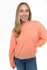ALB Custom Women's Oversized Round Neck Long Sleeve Top