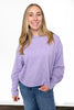 ALB Custom Women's Oversized Round Neck Long Sleeve Top