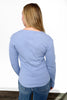 ALB Custom Women's Ribbed Button Front Henley
