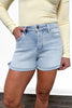 The Martha by Ava Lane: *Two Lengths* High-Rise Tummy Control Denim Shorts