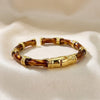 ALB Custom Bamboo-Style Hinged Bangle Bracelet *Final Sale*