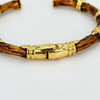 ALB Custom Bamboo-Style Hinged Bangle Bracelet *Final Sale*